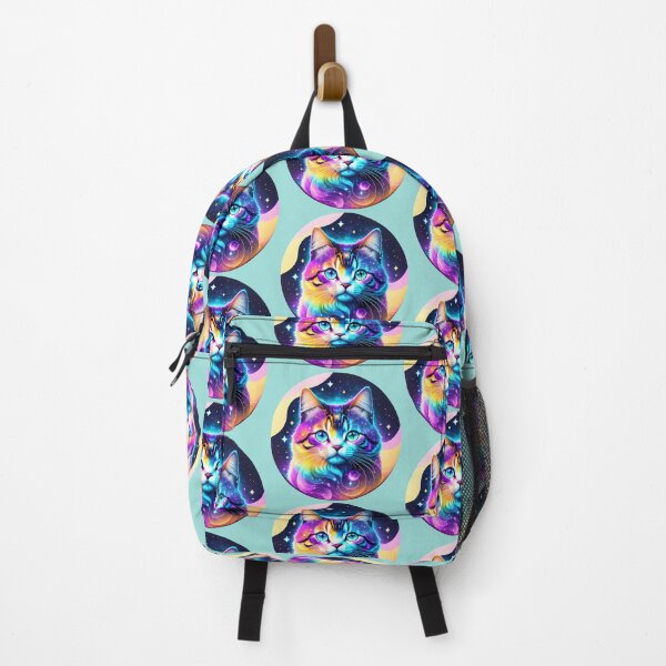 Item preview, Galaxy Cat Colorful Kitty Cat Lovers designed and sold by CyberArtWorld.