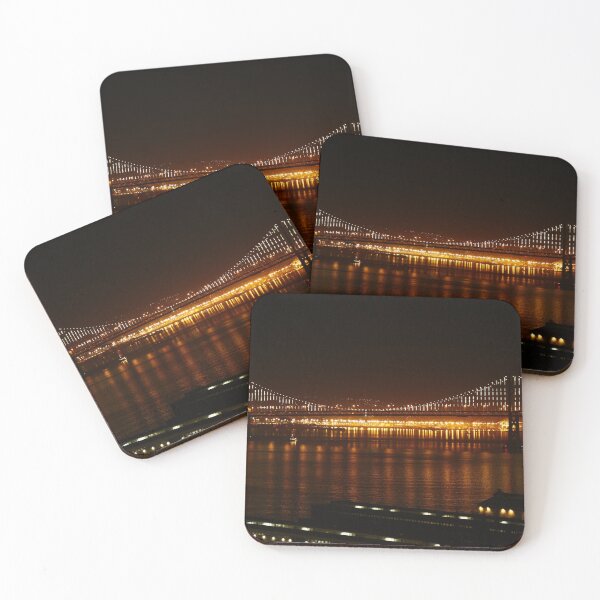 Item preview, The Lights of the San Francisco Bay Bridge BayLights designed and sold by fototaker Tony.