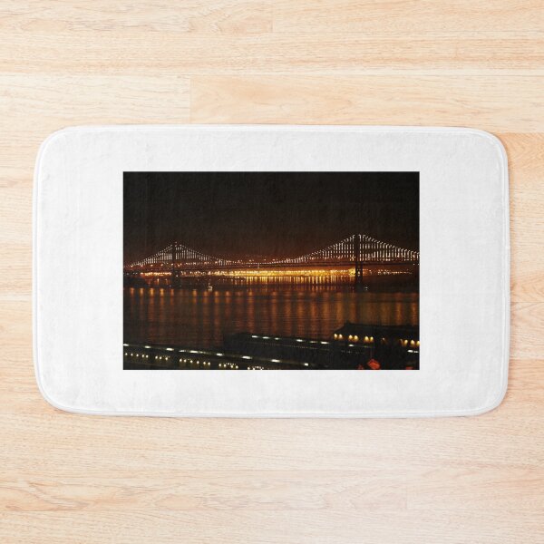 Item preview, The Lights of the San Francisco Bay Bridge BayLights designed and sold by fototaker Tony.