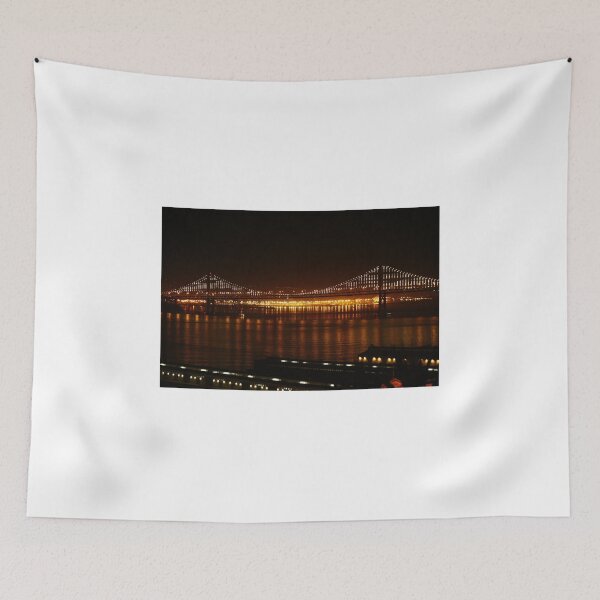 Item preview, The Lights of the San Francisco Bay Bridge BayLights designed and sold by fototaker Tony.