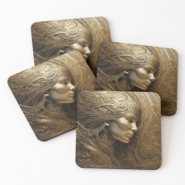 Item preview, the golden women-female-fashion-love-beauty-nature designed and sold by Hermossa-Art.