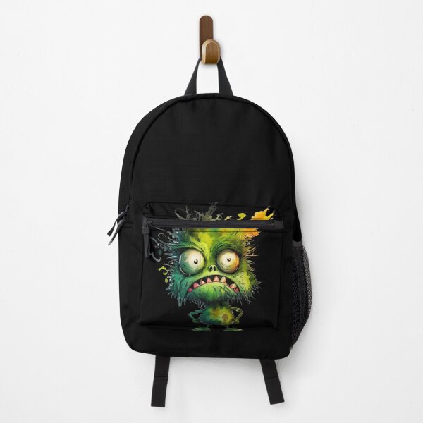 Item preview, Crazy Funny Monster, Green Monster designed and sold by MoonFoxDesign.