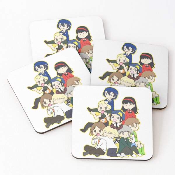 Item preview, Persona 4 Group illustration designed and sold by ilkhi-arts.