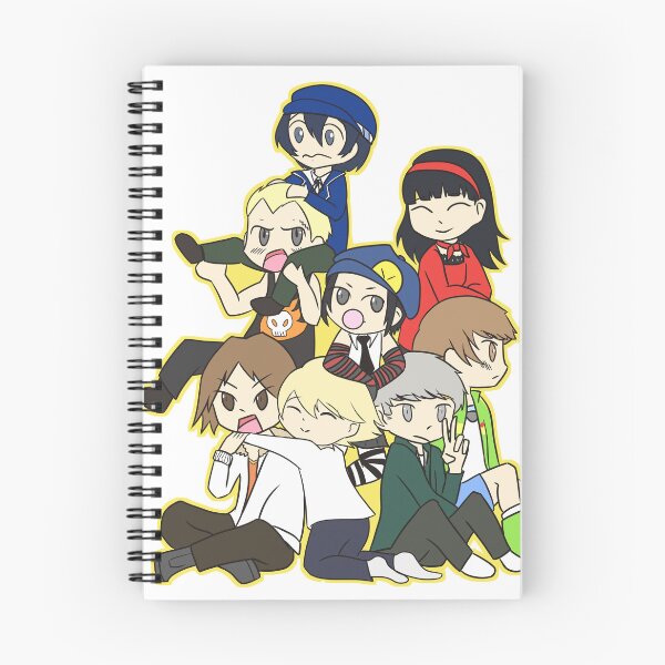 Item preview, Persona 4 Group illustration designed and sold by ilkhi-arts.