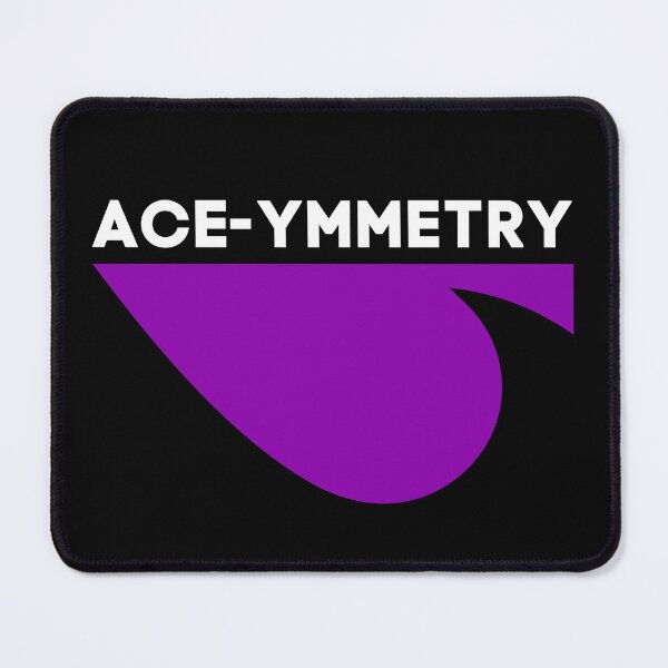 Item preview, Ace-ymmetry. Asexual Pride designed and sold by Subtle Pride Shop.