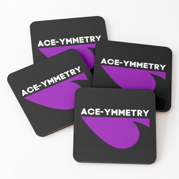 Item preview, Ace-ymmetry. Asexual Pride designed and sold by Subtle Pride Shop.