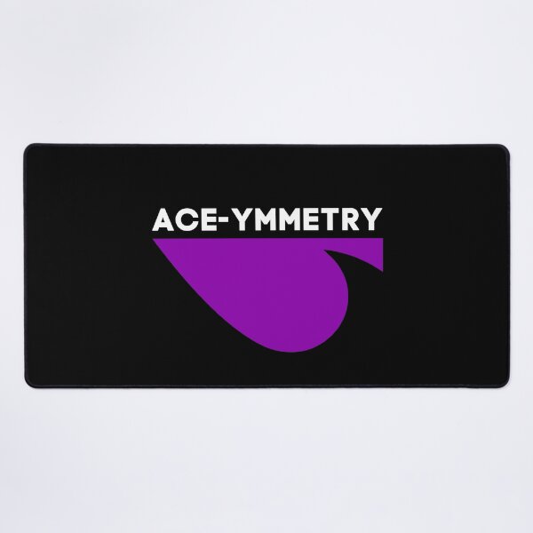 Item preview, Ace-ymmetry. Asexual Pride designed and sold by Subtle Pride Shop.