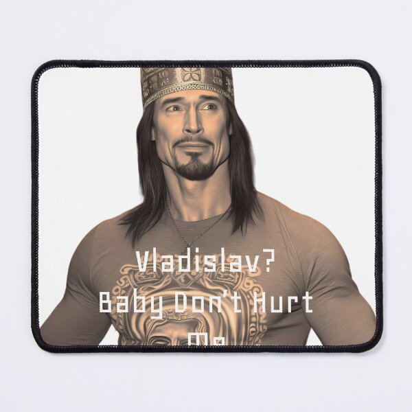 Item preview, Vladislav? Baby Don't Hurt Me designed and sold by landletsy.