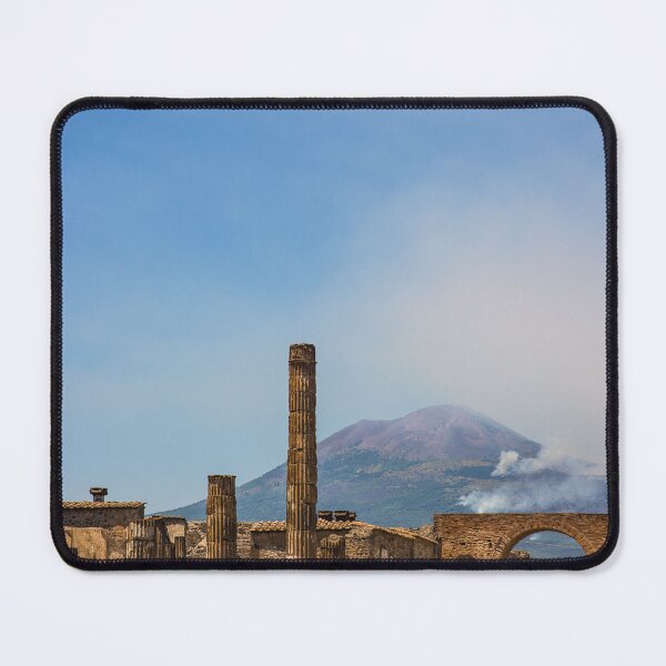 Item preview, Mount Vesuvius Standing behind the ruins of Pompeii designed and sold by Michael Capparelli.
