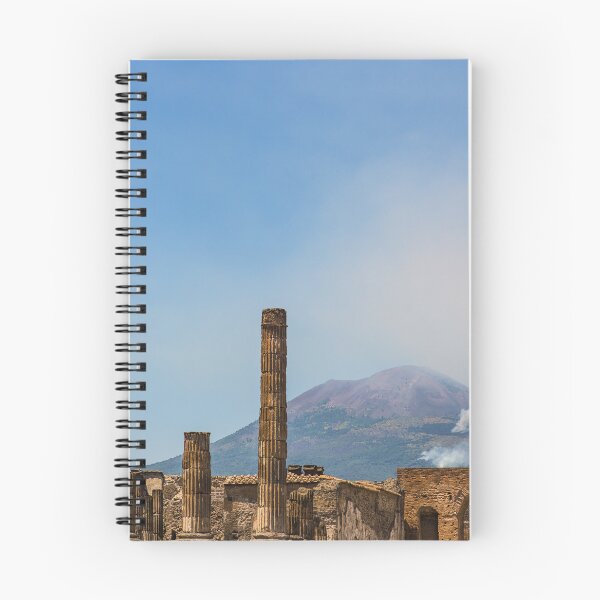 Item preview, Mount Vesuvius Standing behind the ruins of Pompeii designed and sold by Michael Capparelli.