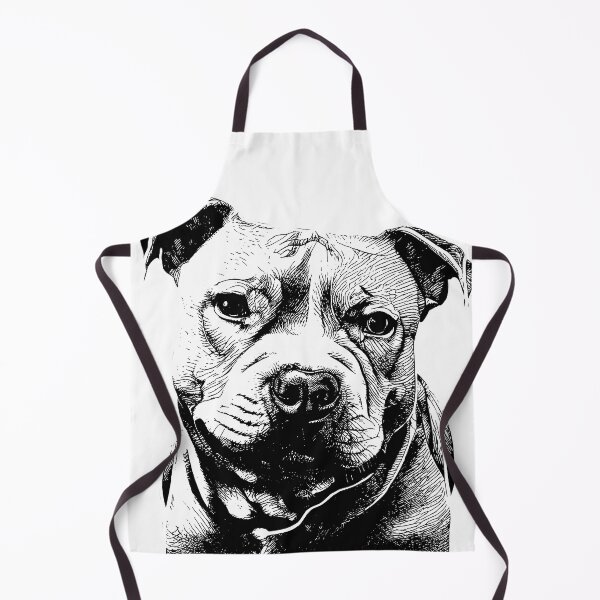 Item preview, Black and white dog designed and sold by mushin-.