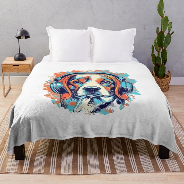 Item preview, Beagle Music Lover - A Relaxing Design for Dog Owners designed and sold by brindled.