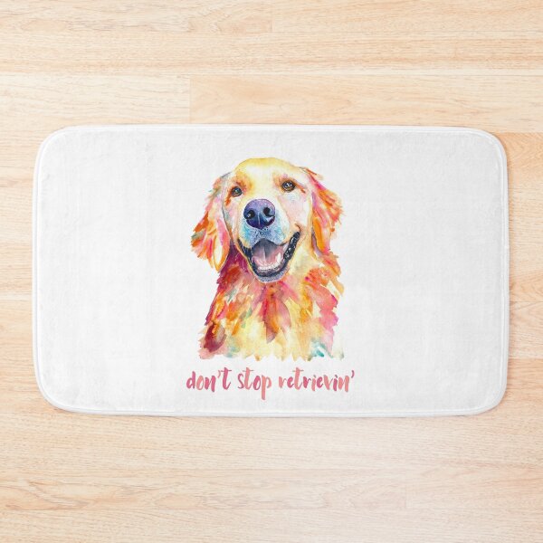 Item preview, Don't Stop Retrievin', Watercolor Dog designed and sold by InnayaDusha.