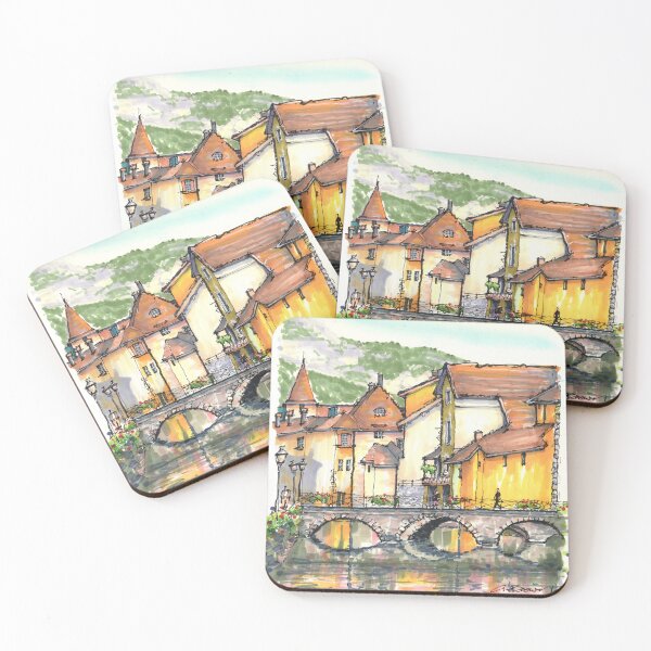 Item preview, European River Scene designed and sold by Gregg Brown.