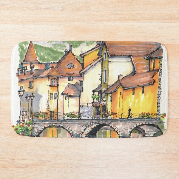 Item preview, European River Scene designed and sold by Gregg Brown.