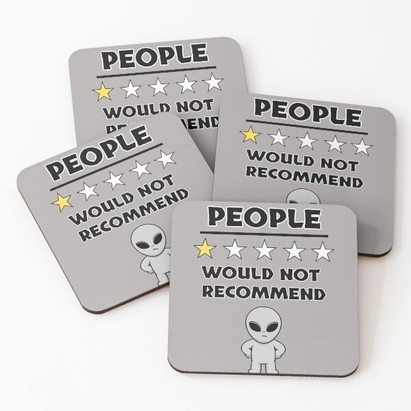Item preview, Funny Grey Alien, People I Would Not Recommend Introvert designed and sold by elvisg03.