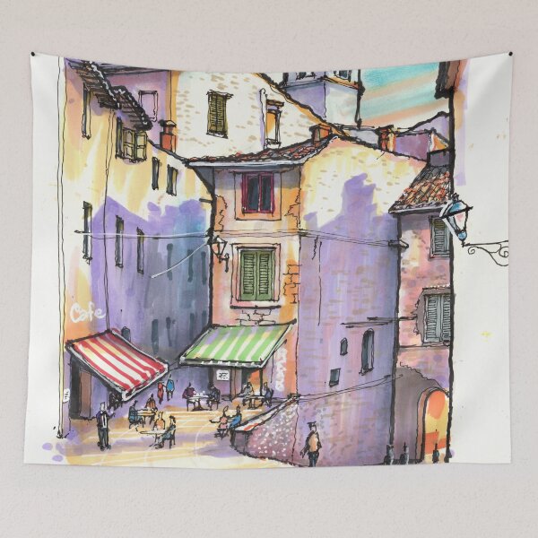 Item preview, European Old Town Scene designed and sold by Gregg Brown.