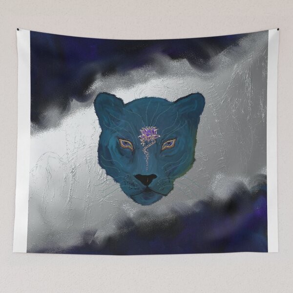 Item preview, Mystical Panther with Geode designed and sold by m2inspiration.