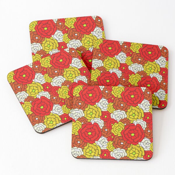 Item preview, Multicolor Roses Floral Pattern Design  designed and sold by deepakrode7.