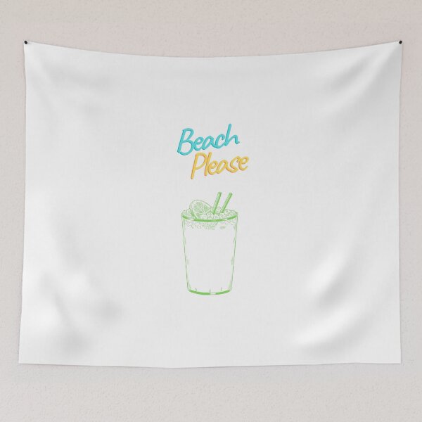 Item preview, Beach Please Holiday Style Tropical Vibes designed and sold by brodaart.