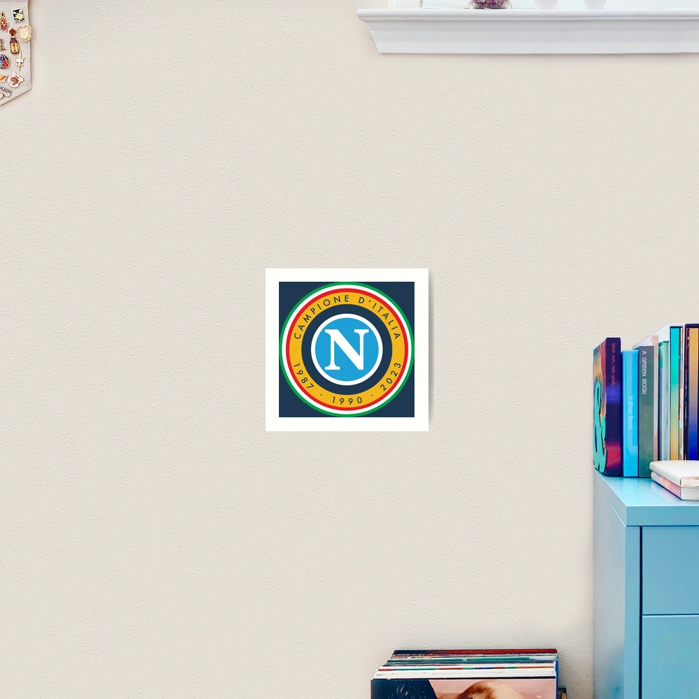 Napoli Campione D'Italia sticker, Laptop Decal