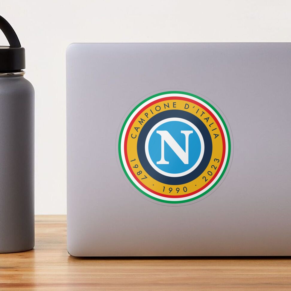 Napoli Campione D'Italia sticker, Laptop Decal, Gift for Napoli fan, Scudetto 2023 Waterproof sticker, Napoli Lover Sticker for Sale by  KaizenGeist