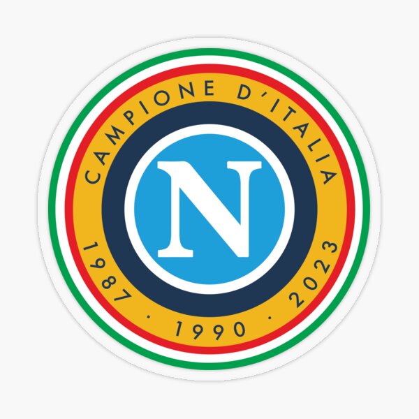 Napoli Campione D’Italia sticker | Laptop Decal | Gift for Napoli fan |  Scudetto 2023 Waterproof sticker | Napoli Lover | Sticker