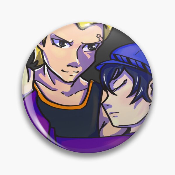 Item preview, Kanji x Naoto illustration (persona 4) designed and sold by ilkhi-arts.
