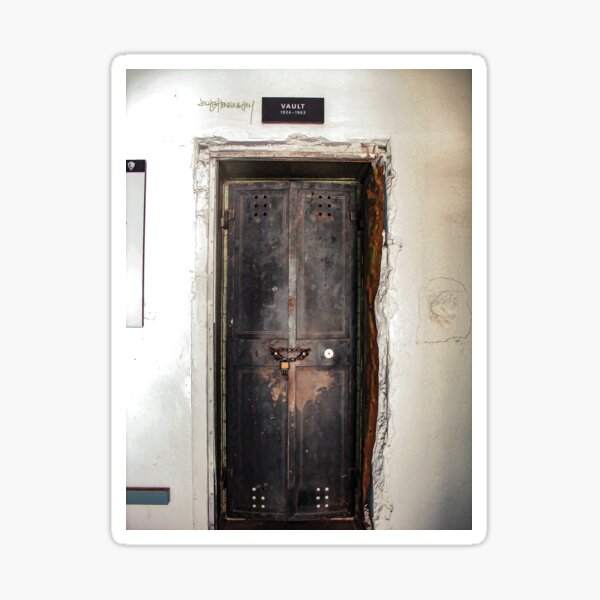 Item preview, Alcatraz Vault Door, Historic Photography designed and sold by pickle8.