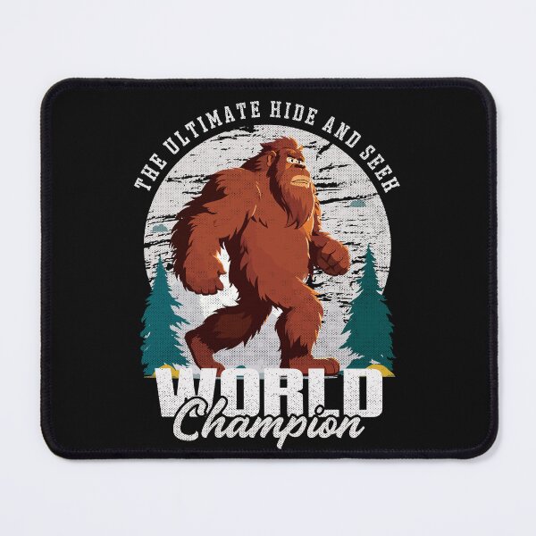 Item preview, Retro Bigfoot hide and seek - funny saying designed and sold by VichallanStudio.