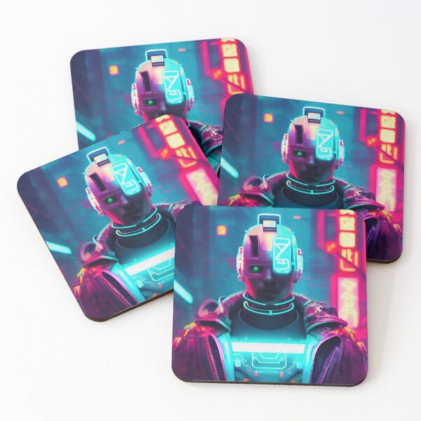 Item preview, Abstract Cyberpunk Cyborg designed and sold by jpvoodoo.