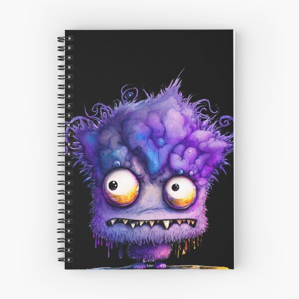 Item preview, Funny Purple Monster designed and sold by MoonFoxDesign.