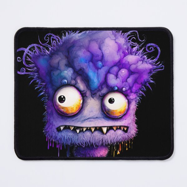 Item preview, Funny Purple Monster designed and sold by MoonFoxDesign.