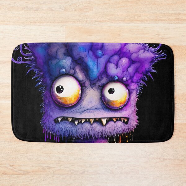 Item preview, Funny Purple Monster designed and sold by MoonFoxDesign.