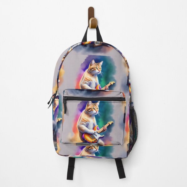 Item preview, Cat Playing Guitar designed and sold by Bunmigraphics .
