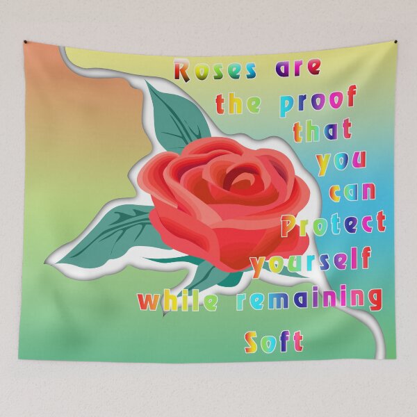 Item preview, A red rose on both sides designed and sold by Bigrow.