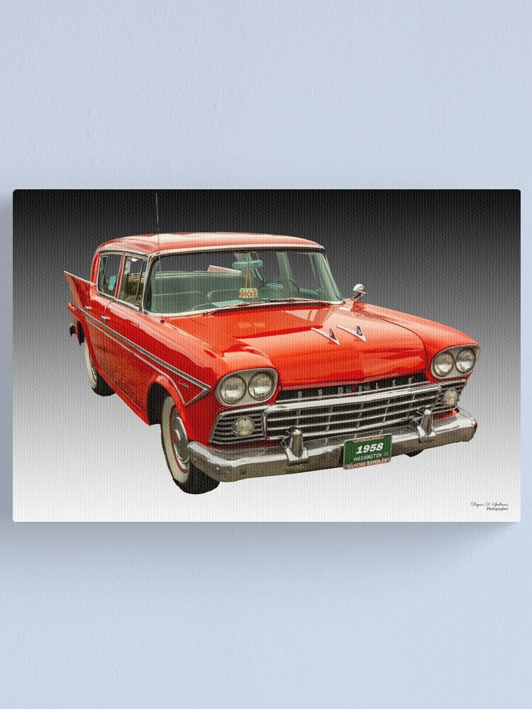 Thumbnail 2 of 3, Canvas Print, 1958 Rambler Custom designed and sold by mtbearded1.