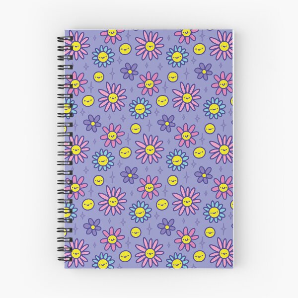 Item preview, Happy Flowers Pattern Purple designed and sold by Meaza.