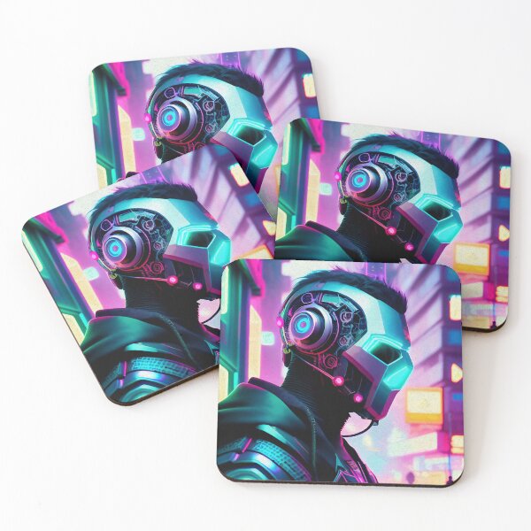Item preview, Abstract Cyberpunk Cyborg designed and sold by jpvoodoo.