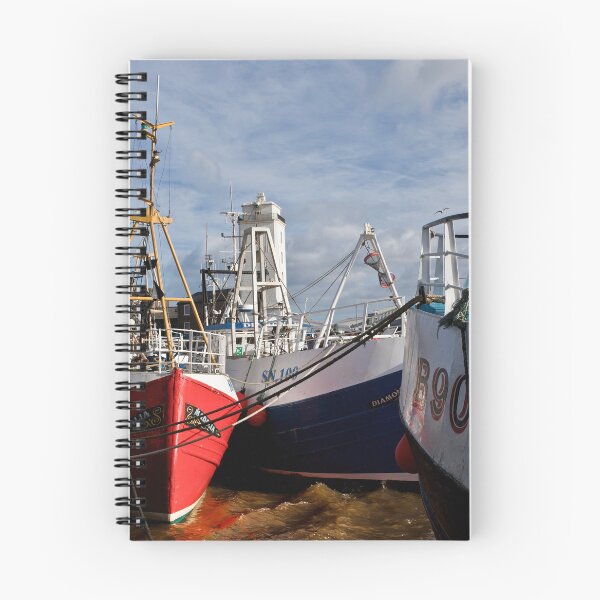 Item preview, Tranquil Winter Scene at North Shields Fish Quay designed and sold by Violaman.