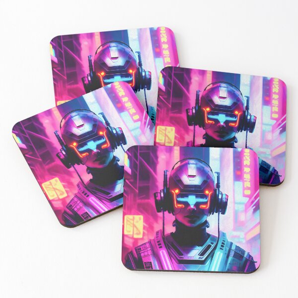 Item preview, Abstract Cyberpunk Cyborg designed and sold by jpvoodoo.
