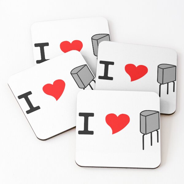 Item preview, I (heart) transistors designed and sold by Inventobot.