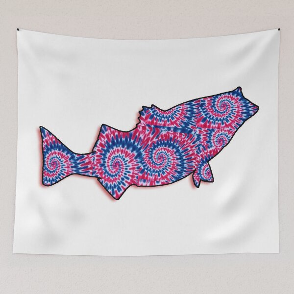 Item preview, tie die bass designed and sold by hookink.