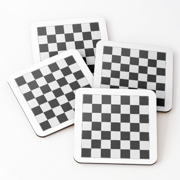 Item preview, Black & White Chessboard designed and sold by ZefirDesign.