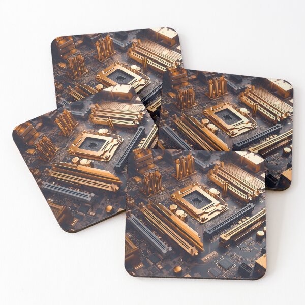 Item preview, Futuristic mainboard designed and sold by Cr-AI-tive.