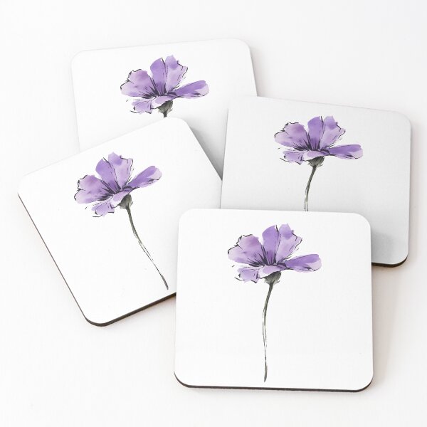 Item preview, Violet print designed and sold by Nosy is Everything.