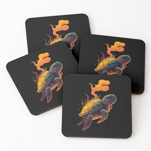 Item preview, Blazing Turtle designed and sold by Overhead Graphics.