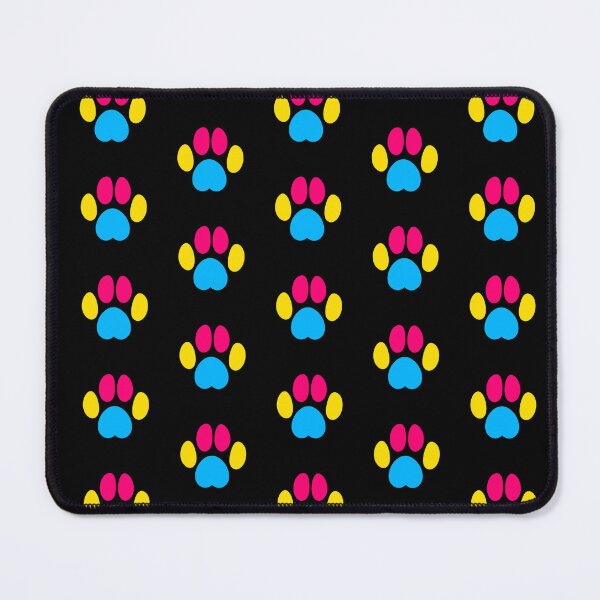 Item preview, Pansexual Pride LGBT Paw  designed and sold by Teho Tune.