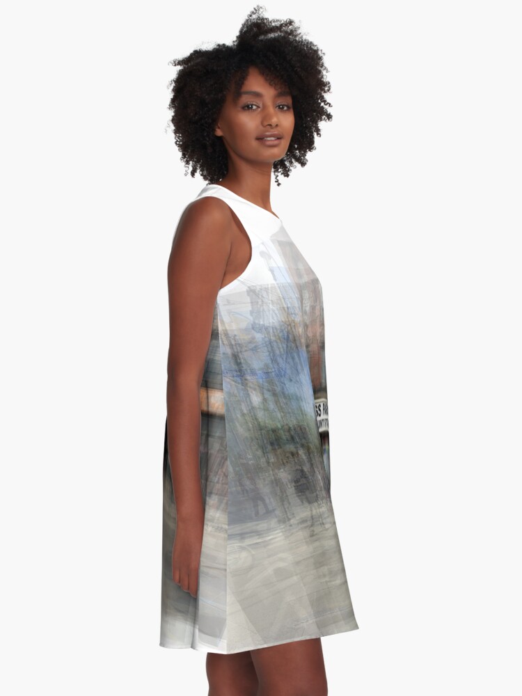 Moss Park Discount Store Toronto A Line Dress for Sale by Steven Socha Redbubble