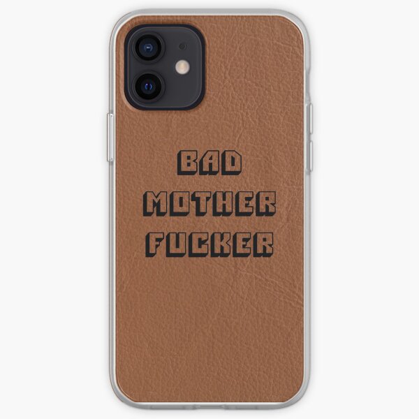 Bad Mother Fucker - Pulp Fiction iPhone Soft Case
